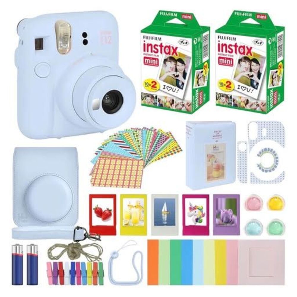 Fujifilm Instax Mini 9 Instant Camera Pastel Blue
